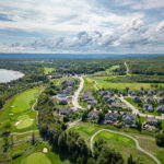 Lora Bay Golf Club course with Georgian Bay